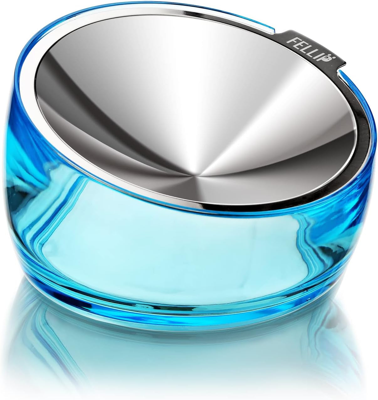 felli-oblik-elevated-cat-bowl-removable-stainless-steel-wide-dish-for-dry-wet-food-feeding-dishwasher-clean-slanted-whisker-fatigue-friendly-metal-plate-classic-0-5-cups-shallow-dish