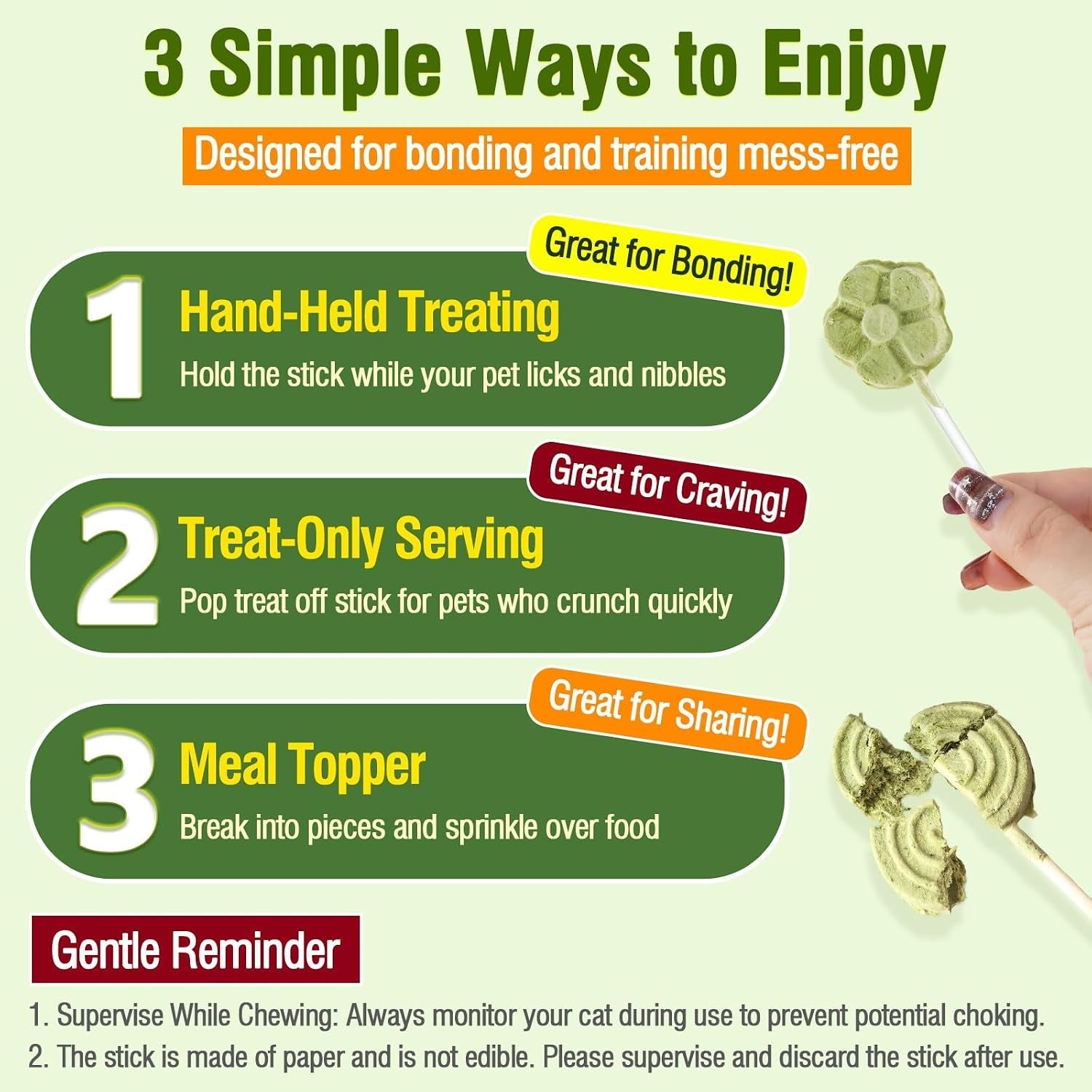 freeze-dried-cat-treats-cat-lollipop-treats-cat-grass-treats-chicken-lollipops-high-protein-nutrient-snacks-interactive-cat-toy-food-toppers-21pcs