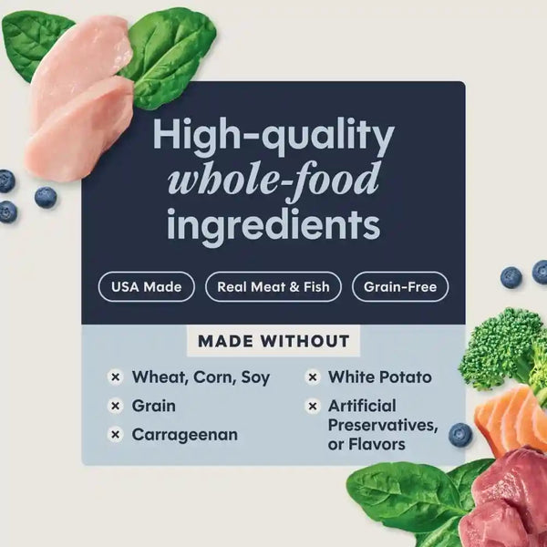 Instinct Flaked Entrees, Wet Canned Cat Food, Variety Pack, 3 Oz (12 Count) | Tender Flaked Cuts in Savory Gravy, High Protein, Real Meat, Whole-Food Ingredients, Grain-Free, Hydration Support4