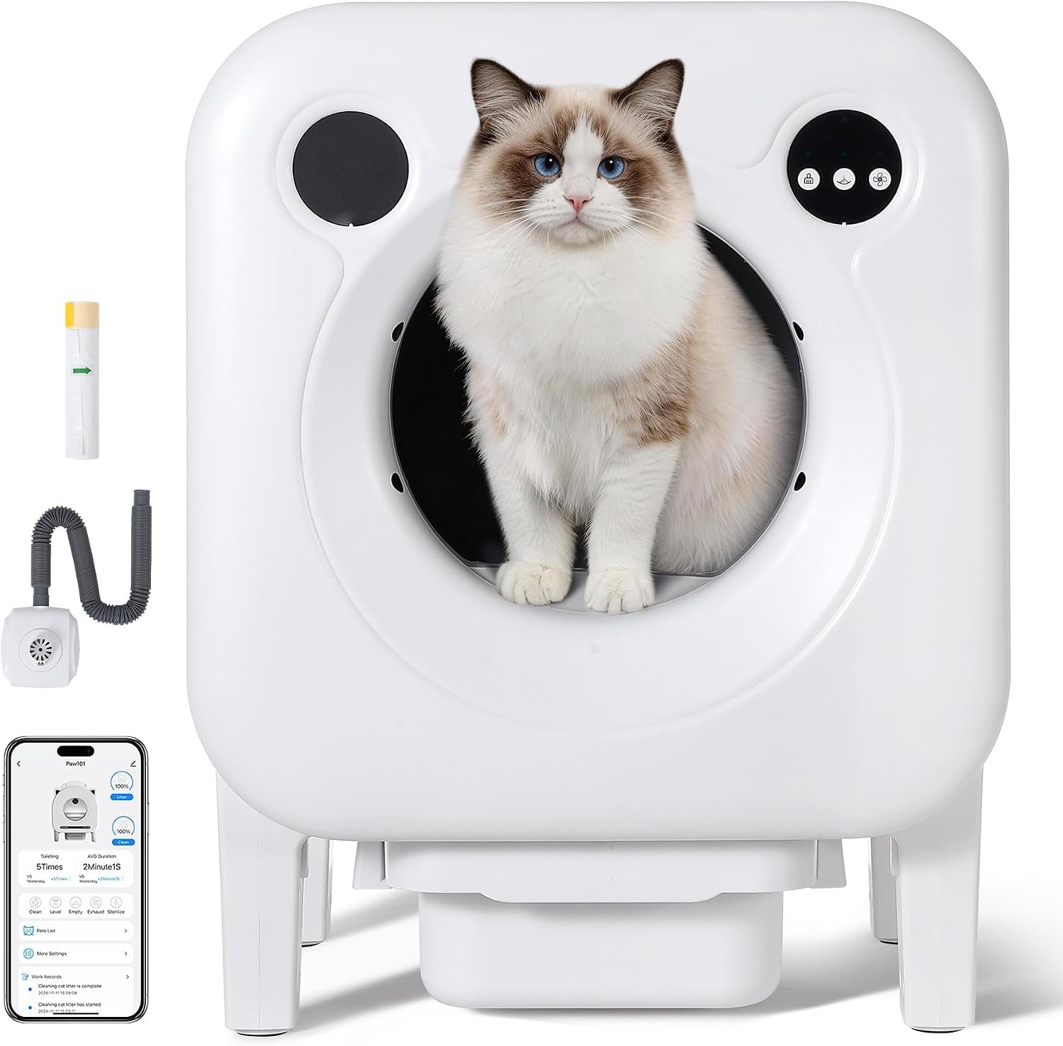 garvee-self-cleaning-cat-litter-box-automatic-smart-pet-litter-box-large-capacity-for-multiple-cats-wifi-enabled-app-control-with-safety-sensors-w-garage-bags-multiple-cats-available-large-capacity-wifi-enabled-app-control-w-safety-sensors-w-garage-bags