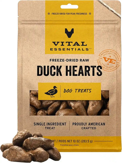Vital Essentials Freeze Dried Raw Chicken Hearts Dog Treats, 3.75 Oz Bag | Single Ingredient, Premium Quality Protein, Grain Free, USA Made with U.S. & Globally Sourced Ingredients11