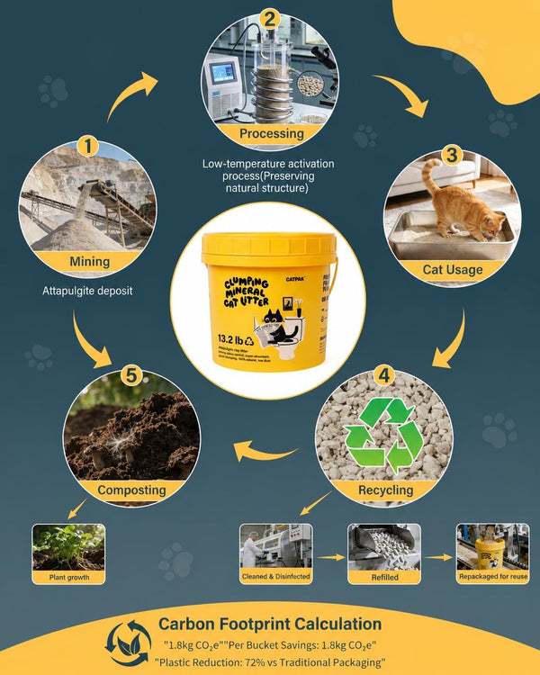 99% Dust Free Clumping Cat Litter, Natural Attapulgite Clay, Unscented Odor Control, Lightweight, Low Tracking, for Housebreaking Multi Cat Kitty, Kittens & Robot Litter Machines 13.2 Lb12