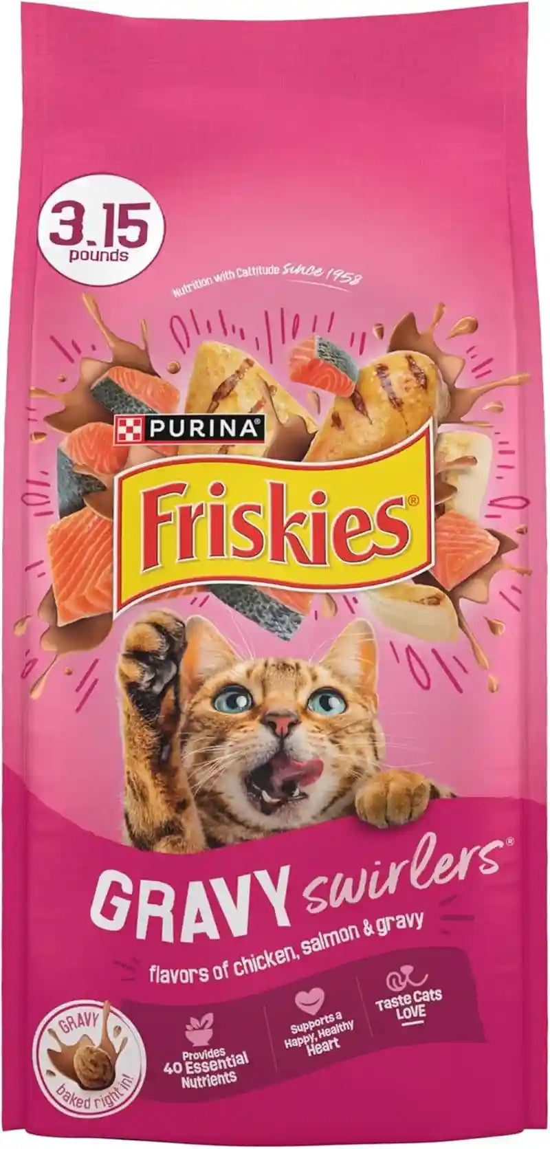 purina-friskies-gravy-swirlers-with-flavors-of-chicken-salmon-and-gravy-dry-cat-food-3-15-lb-bag