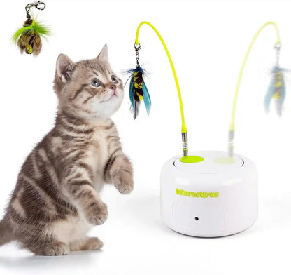 All for Paws Cat Toys Interactive Butterfly Flutter Bug Cat Automatic Toy Stimulating Kitty Toys Enrichment for Indoor Cats10