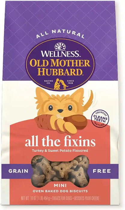 Old Mother Hubbard Wellness P-Nuttier Dog Biscuits, Natural, Training Treats, Peanut Butter Flavor, Mini Size, (20 Ounce Bag)13