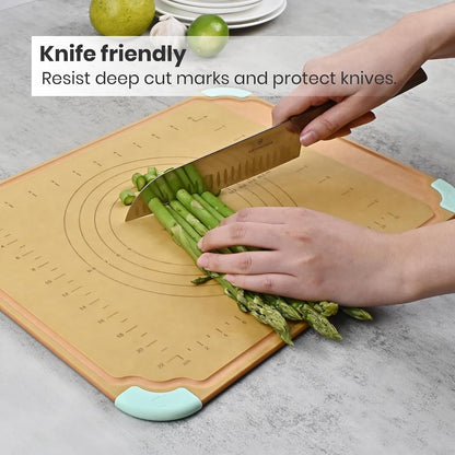 VAL BOARD Cutting Board, Compatible with  Air Fryer Toaster Oven, Creates Storage Space, Protects Cabinets,2