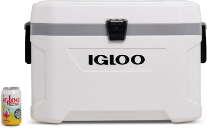 Marine Cooler | Insulated Hard Shell Ice Chest |Great for Fishing, Camping, Boating, & More10