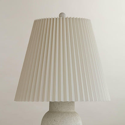 Pre-Assembled Edie Large Ivory Pleated Lamp Shade 10X17X14.75 (Spider) | 10" Top X 17" Bottom X 14.5" High X 14.75" Slant Replacement for Table + Floor Lamps White Bell round Harp + Finial2