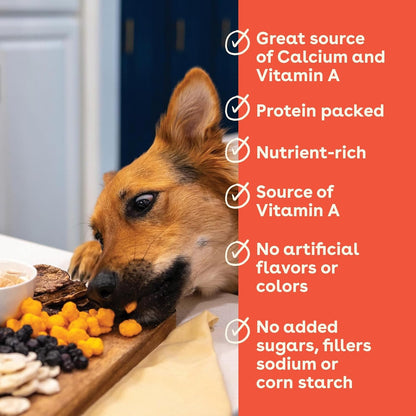 Pupford Cheese Crunchies, All-Natural, Healthy, Freeze Dried, Single-Ingredient Treat for Dogs & Puppies (Cheddar, 7 Oz)3
