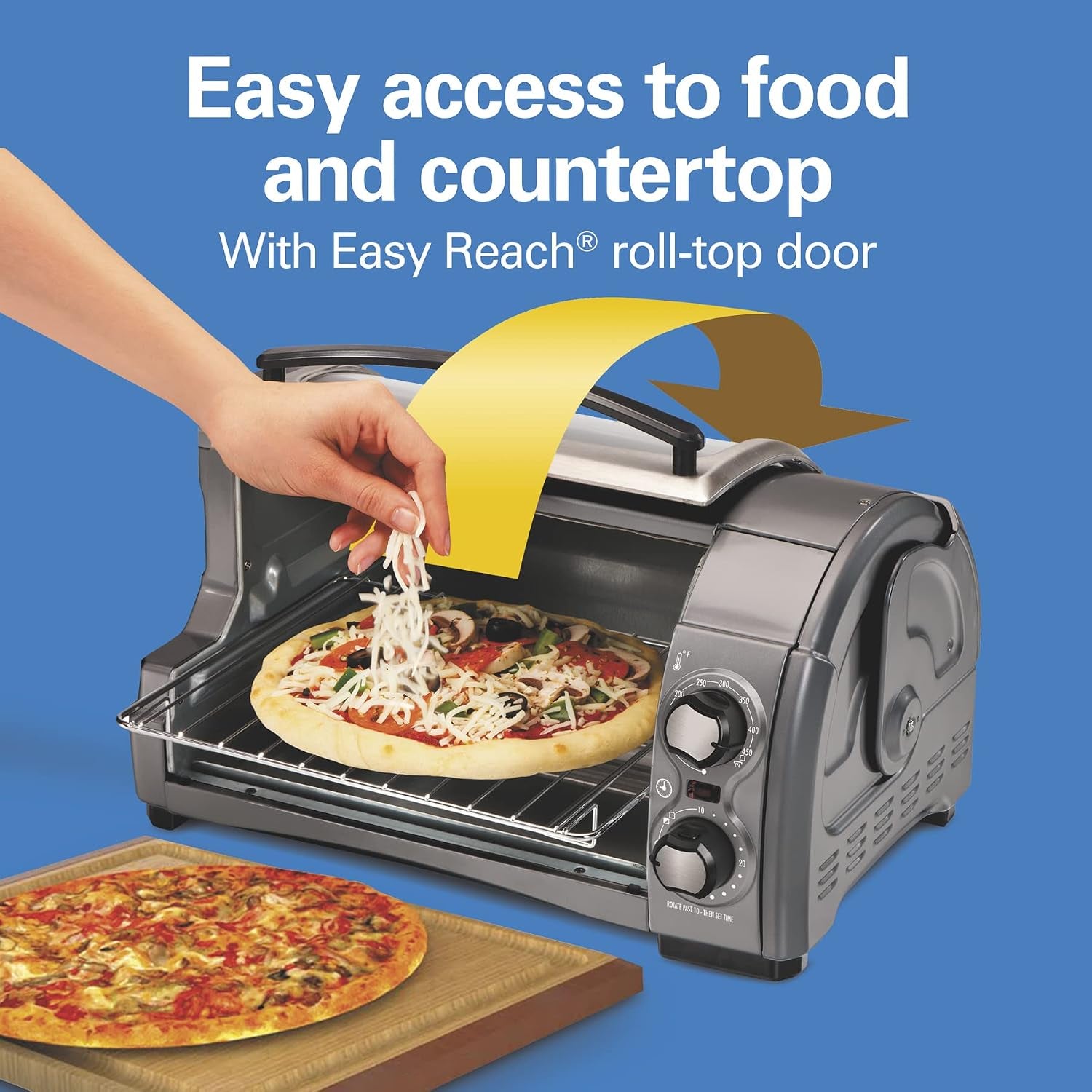 6-slice-countertop-toaster-oven-with-easy-reach-roll-top-door-bake-broil-toast-easy-reach-4-slice-countertop-toaster-oven-with-roll-top-door-1200-watts-fits-9-pizza
