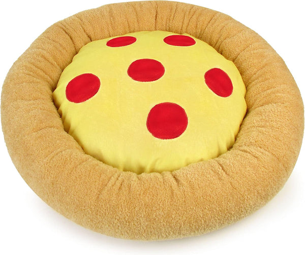 TONBO Soft Plush Small Cute and Cozy Nature Dog Cat Bed, Washer and Dryer Friendly (Sunflower)30
