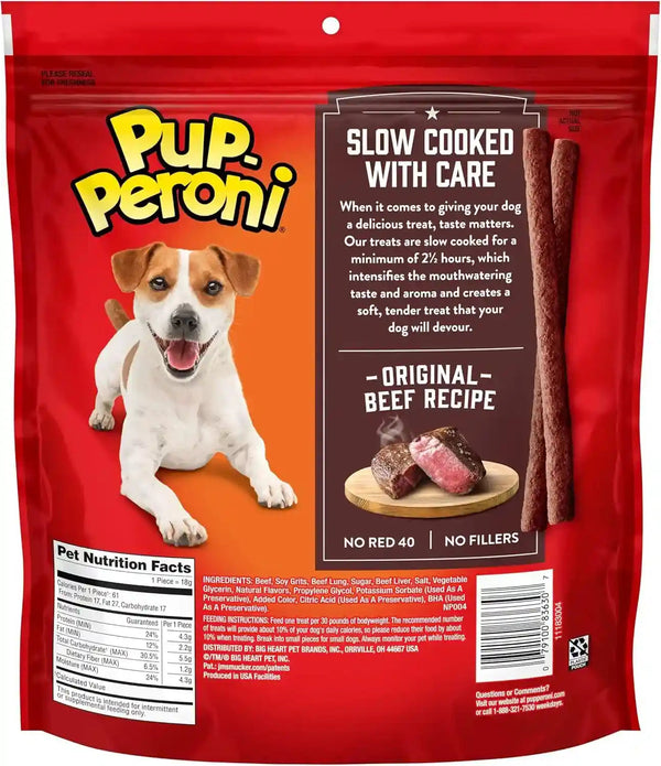 Pup-Peroni Original Beef Recipe Dog Treats, 22.5 Oz. Bag9