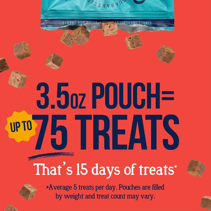 Stewart Freeze Dried Dog Treats, 100% Beef Liver, 3.5 Oz Pouch | Premium Quality Raw Protein, Single Ingredient, High Protein Training Treats & Food Topper, No Refrigeration, Cat Friendly4