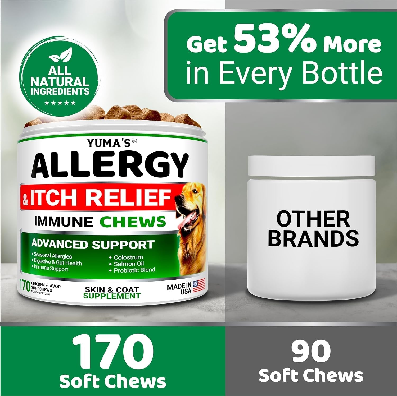dog-allergy-relief-chews-dog-itching-skin-relief-treatment-pills-170-treats-anti-itch-chewables-itchy-and-paw-licking-hot-spots-omega-3-fish-oil-dry-skin-coat-supplement