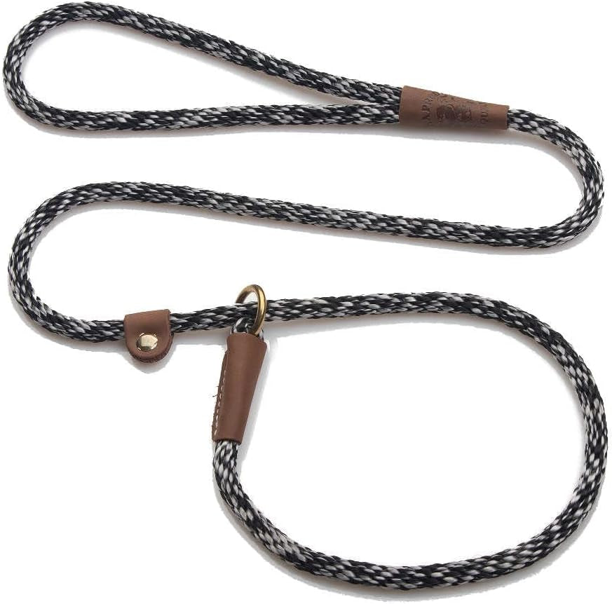 mendota-pet-slip-leash-dog-lead-and-collar-combo-made-in-the-usa-mocha-3-8-in-x-6-ft-for-small-medium-breeds