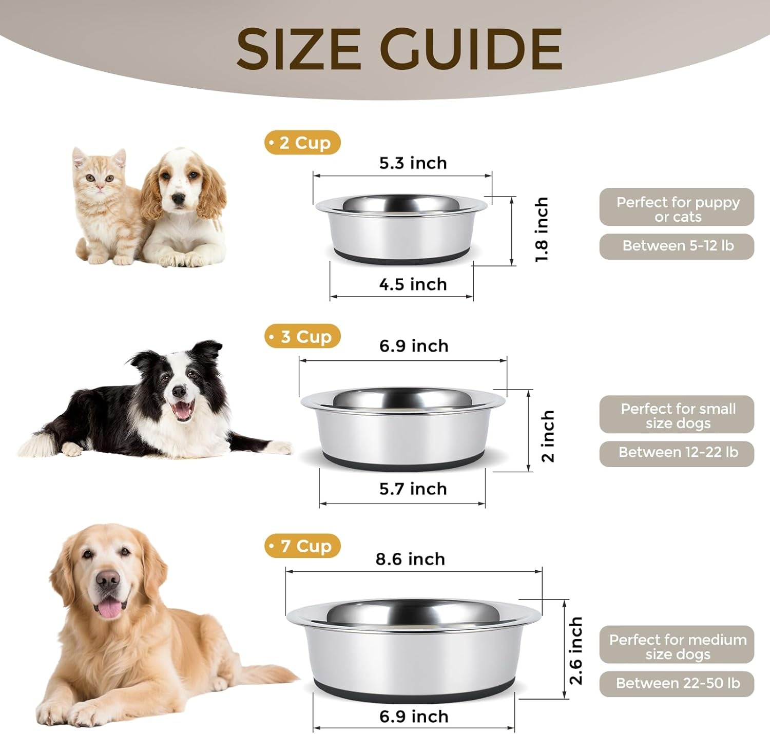 dog-bowls-durable-non-slip-stainless-steel-dog-bowls-2-pack-holds-3-cups-basic-bowls-for-dogs-with-rubber-base-for-dry-food-wet-food-and-water
