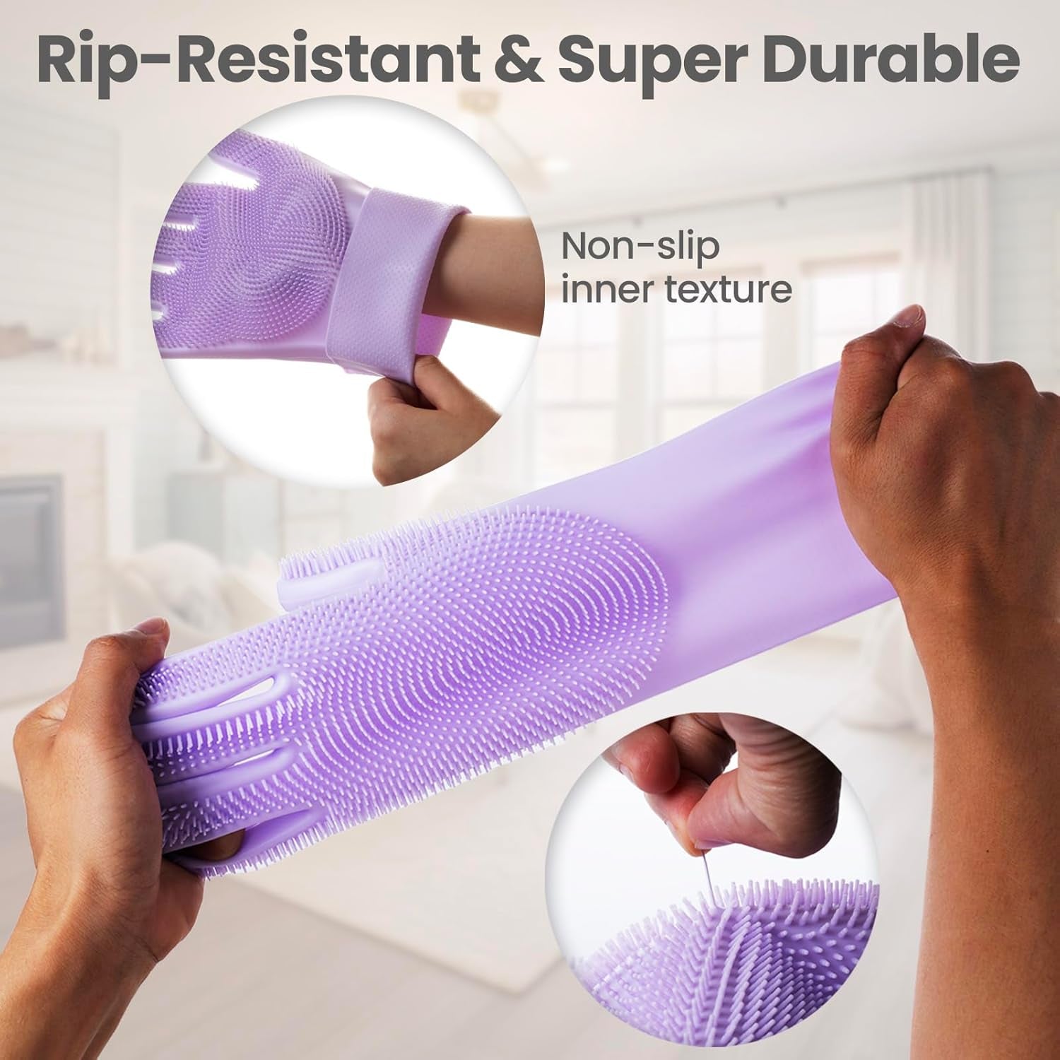 silicone-pet-grooming-gloves-dog-washing-gloves-for-bathing-1-pair-purple-3000-soft-silicone-bristles-5-finger-flexible-gently-massages-removes-fur-non-slip-easy-clean-for-dogs-cats-horses