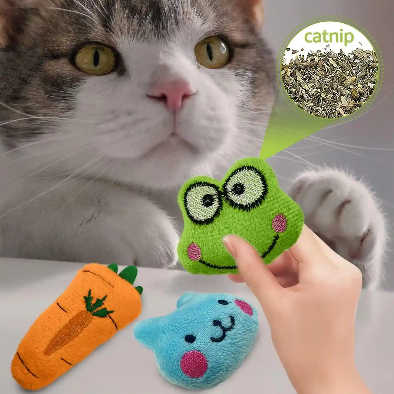 12-pack-catnip-toys-for-cats-silvervine-sticks-catnip-balls-cat-nip-mice-kicker-toys-silver-vine-organic-chew-toys-kitten-teething-toy-interactive-enrichment-green