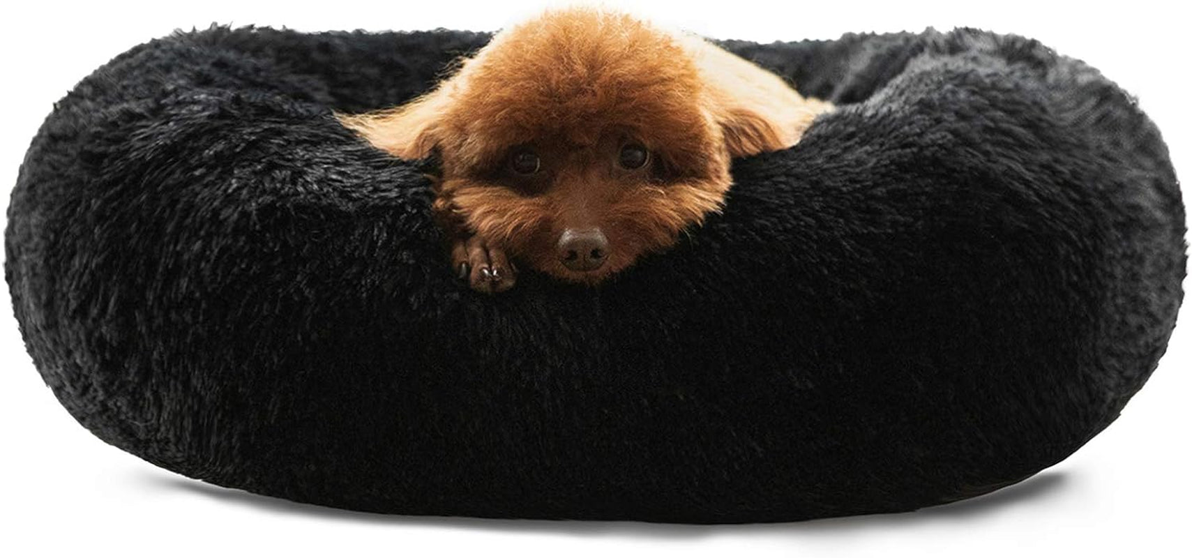 hachikitty-calming-donut-cuddler-dog-bed-round-fluffy-pet-bed-with-sewn-in-cushion-for-large-dogs-washable-large-taupe-30