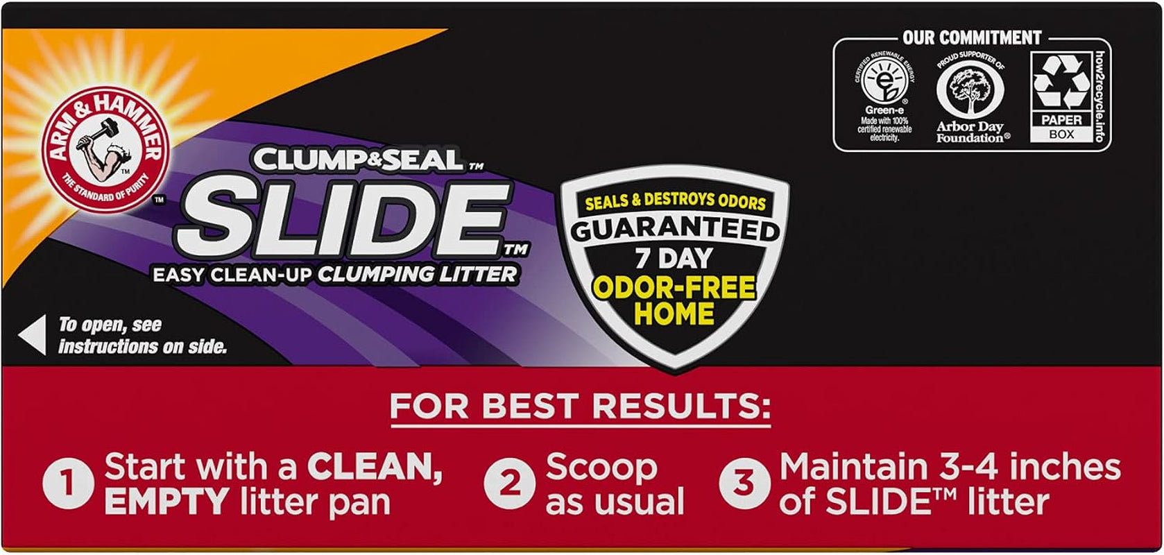 arm-hammer-slide-easy-clean-up-litter-multi-cat-28lb