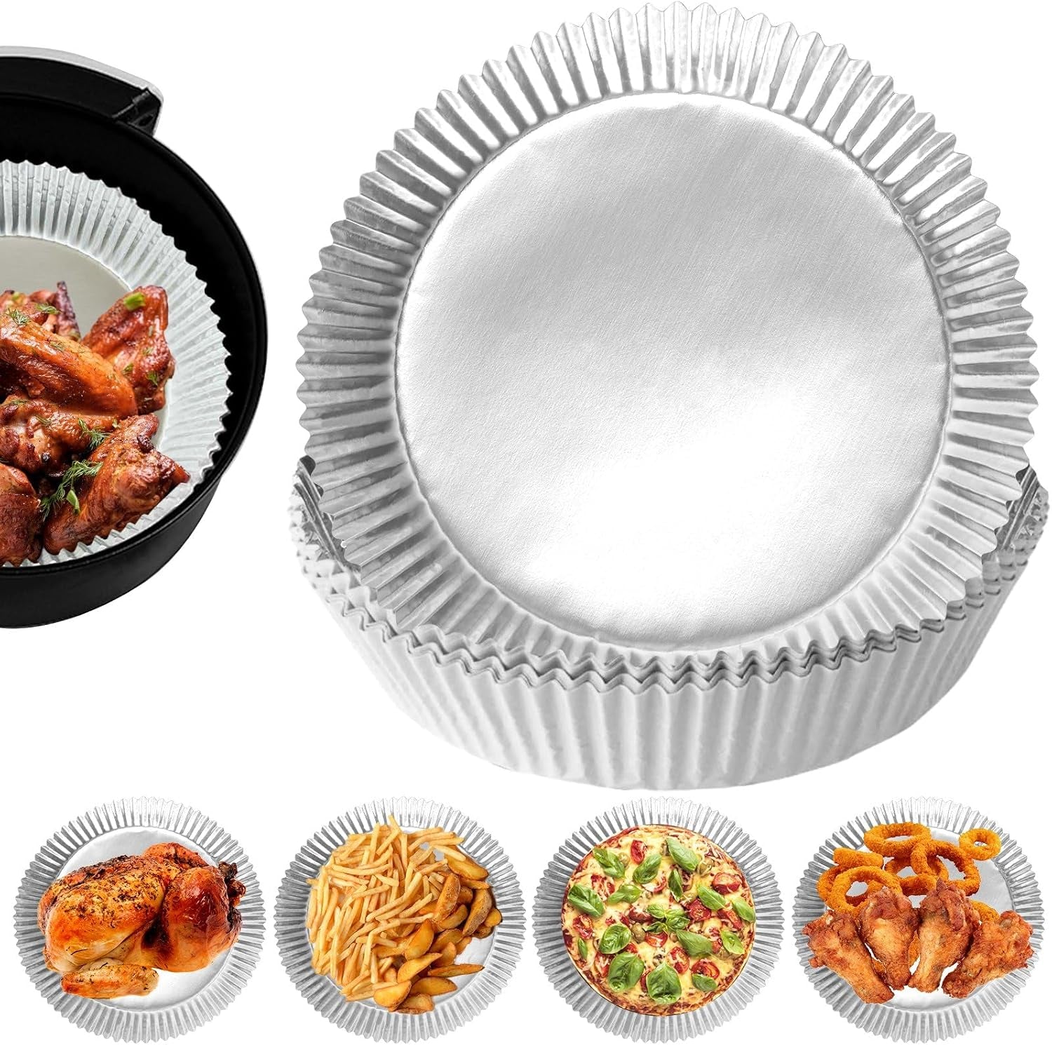 100pcs-aluminum-foil-air-fryer-liners-air-fryer-disposable-paper-liner-6-3-oil-proof-water-proof-sheets-non-stick-food-grade-aluminum-foil-for-baking-frying-grilling-roasting-microwave