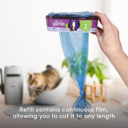 Litter Genie Refill Bags | Standard 4-Pack, 56 Total Ft | up to 8 Months of Supply | Ultimate Odor Control Cat Litter Bags8