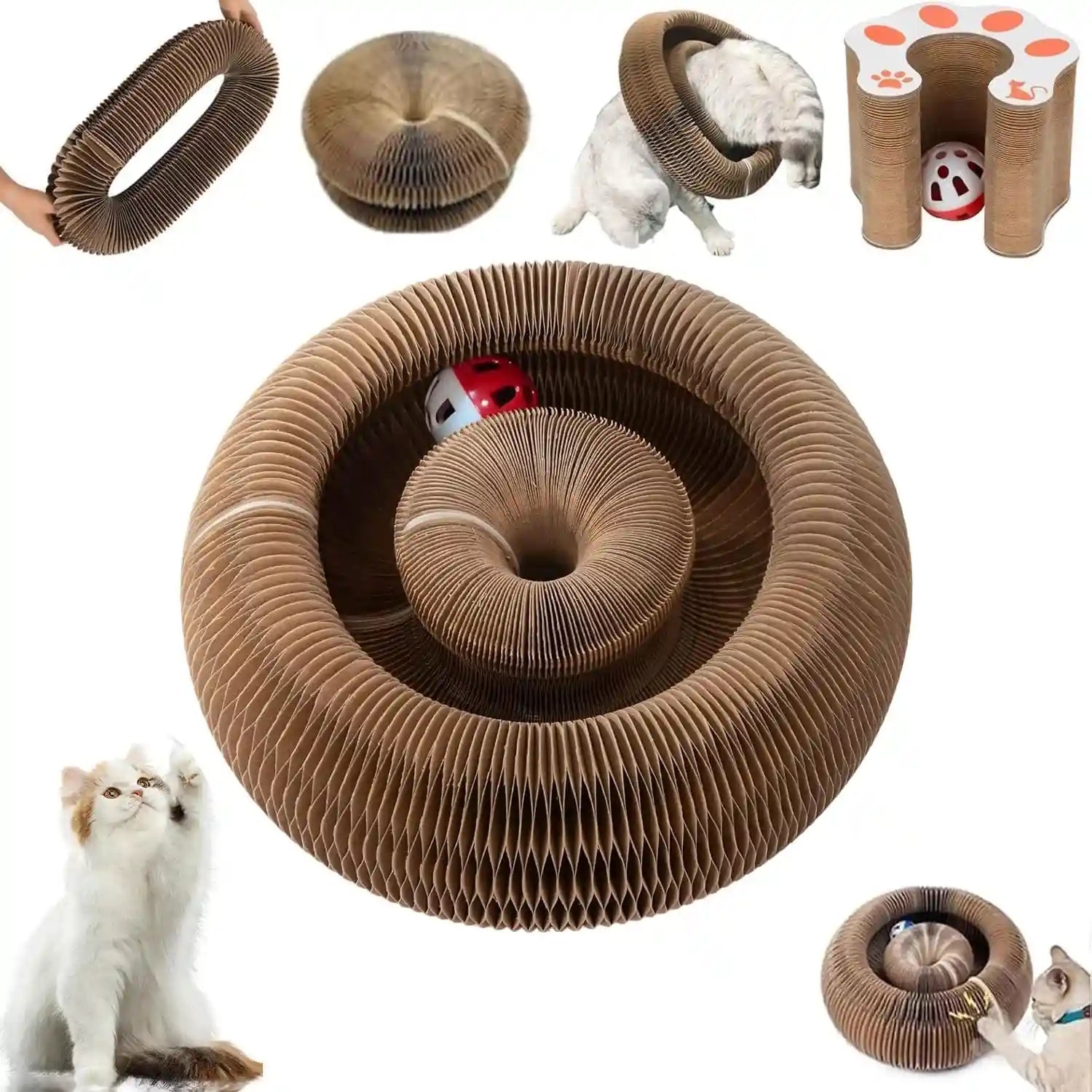 kitty-curls-cat-toy-magic-organ-cat-toy-cat-scratcher-for-grinding-claw-cardboard-cat-toys-interactive-scratch-pad-with-toy-bell-ball-furniture-protection-entertainment-toy-for-kittens-and-adult-cats