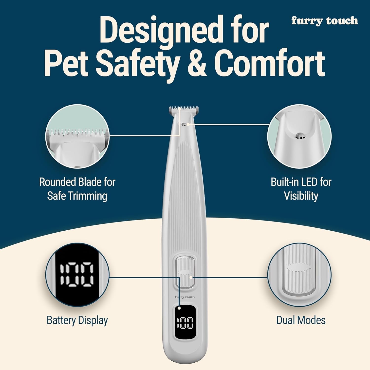dog-paw-trimmer-electric-cordless-pet-clippers-for-dogs-cats-quiet-dual-speed-groomer-with-pet-safe-blade-for-feet-ears-face-usb-c-rechargeable-with-travel-bag-comb-brush