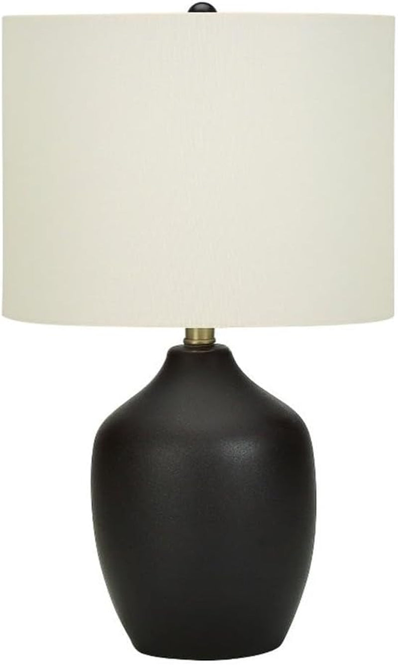 22-black-ceramic-table-lamp-ivory-linen-drum-shade-3-way-switch-7-5-base-and-13-shade-transitional-style-decorative-lighting-for-living-room-bedroom-or-office