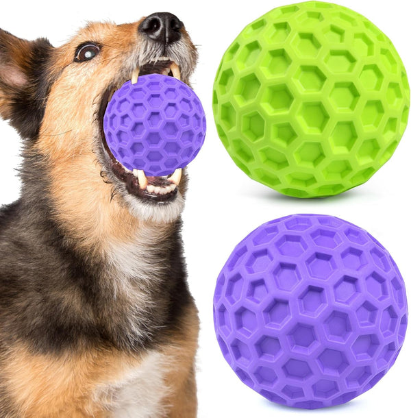 Tough Dog Chew Toys for Aggressive Chewers, Indestructible Dog Balls for Aggressive Chewers, Squeaky Balls for Dogs, Squeaky Toys for Large Dogs, Funny Heavy Duty Ball18