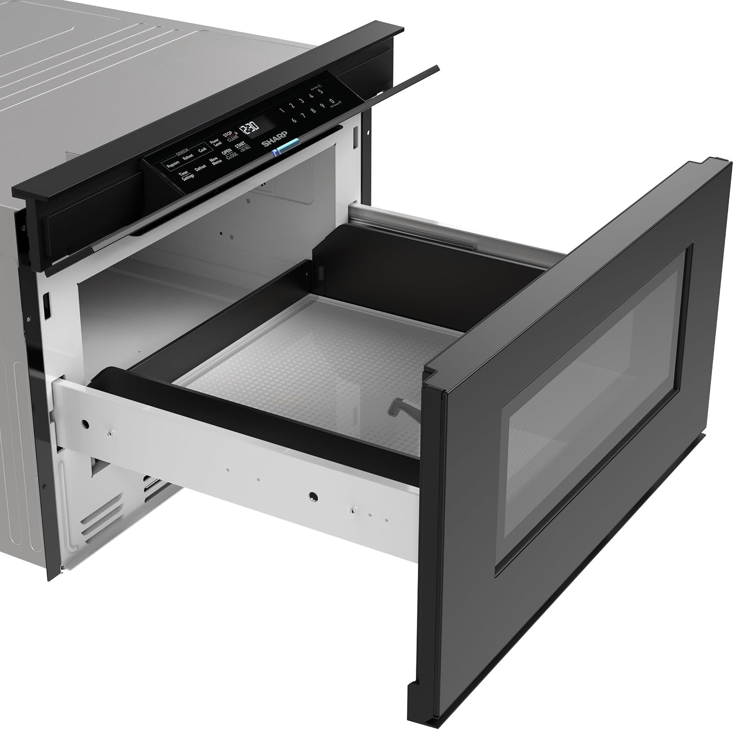 smd2479mb-smart-microwave-drawer-oven-with-easy-wave-open-24-inch-1-2-cubic-feet-950-watt-concealed-glass-touch-control-panel-compatible-with-alexa-certified-black