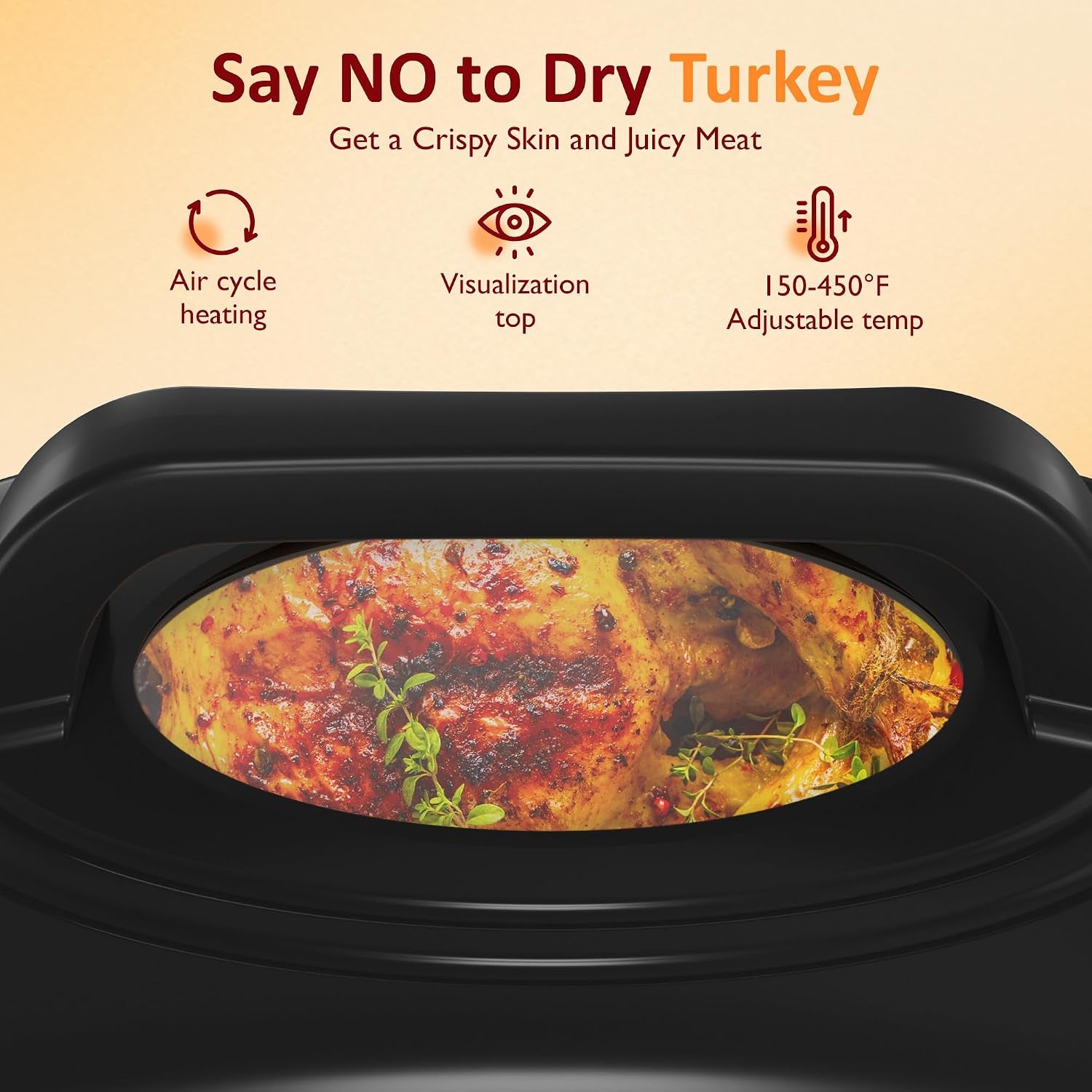 electric-roaster-26-quart-electric-roaster-oven-with-glass-lid-turkey-roaster-oven-buffet-with-self-basting-lid-removable-pan-cool-touch-handles-blue