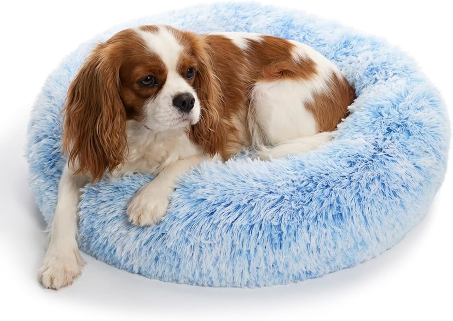 small-calming-dogs-bed-for-small-dogs-anti-anxiety-machine-washable-fluffy-luxury-anti-slip-waterproof-mute-base-warming-cozy-soft-pet-puppy-round-bed