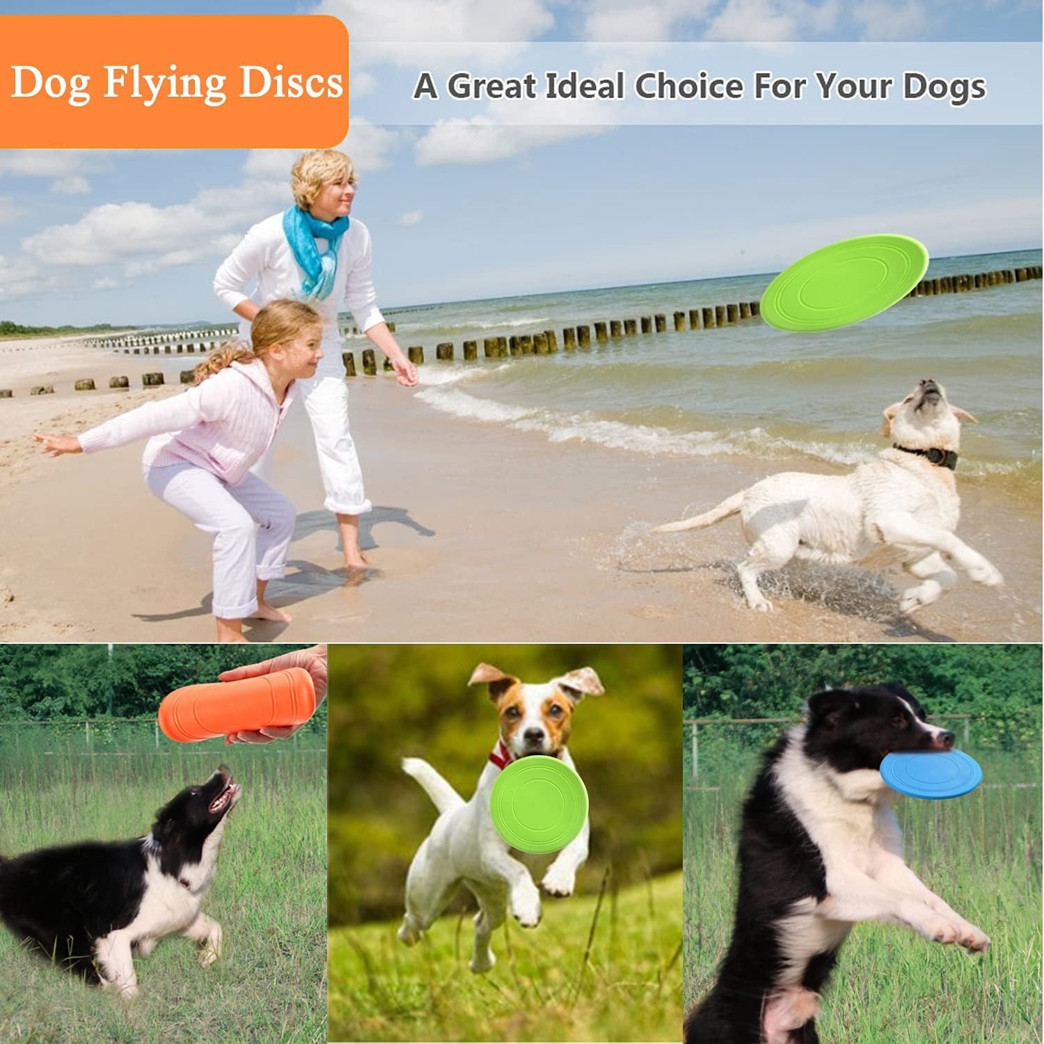 xigou-dog-flying-disc-3-pack-dog-flyer-toys-soft-rubber-interactive-lightweight-flying-disc-dog-toy-for-small-large-dogs-floats-in-water-safe-on-teeth-7-inch