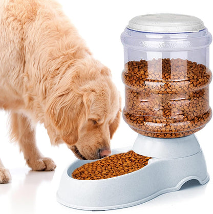 Dog Water Bowl Dispenser,3 Gallon/ 11L Pet Water Dispenser Station for Large Dogs and Cats,Gravity Automatic Feeder,Large Size Dog Drinking Fountain9