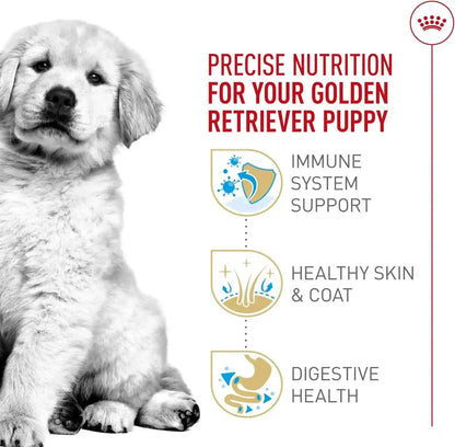 ROYAL CANIN Breed Health Nutrition Golden Retriever Puppy Dry Dog Food, 30 Lb Bag | Specialized Nutrition for Growth, Supports Healthy Skin and Coat, Antioxidant-Rich Recipe, 30 Pound Bag5