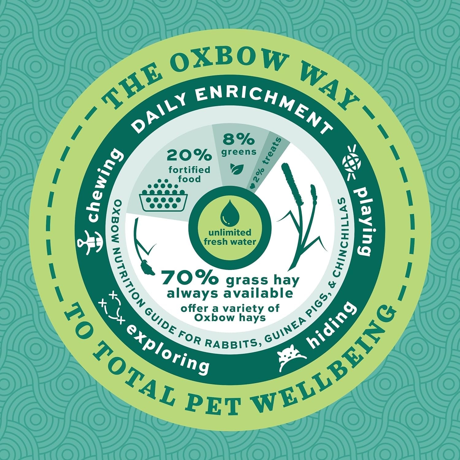 oxbow-forage-wise-adult-guinea-pig-food-foraging-pellet-mix-4-lb-guinea-pig-pellets-foraging-mix-with-timothy-hay-and-vitamin-c-prevents-selective-feeding-no-artificials-made-in-usa