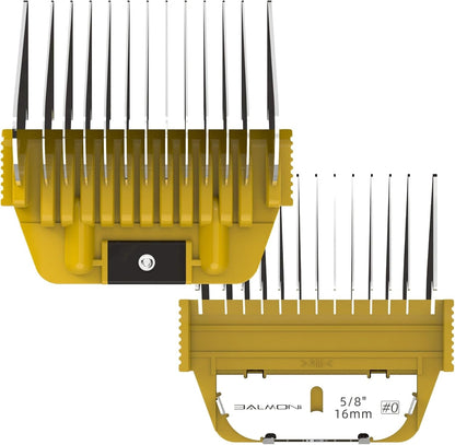Stainless Steel A5 Wide Guide Comb – Metal Attachment for A5 Wide Blades, Compatible with Wahl KM, Andis, Oster, Heiniger – Smooth & Durable Grooming Guard (6Mm - 1/4")13
