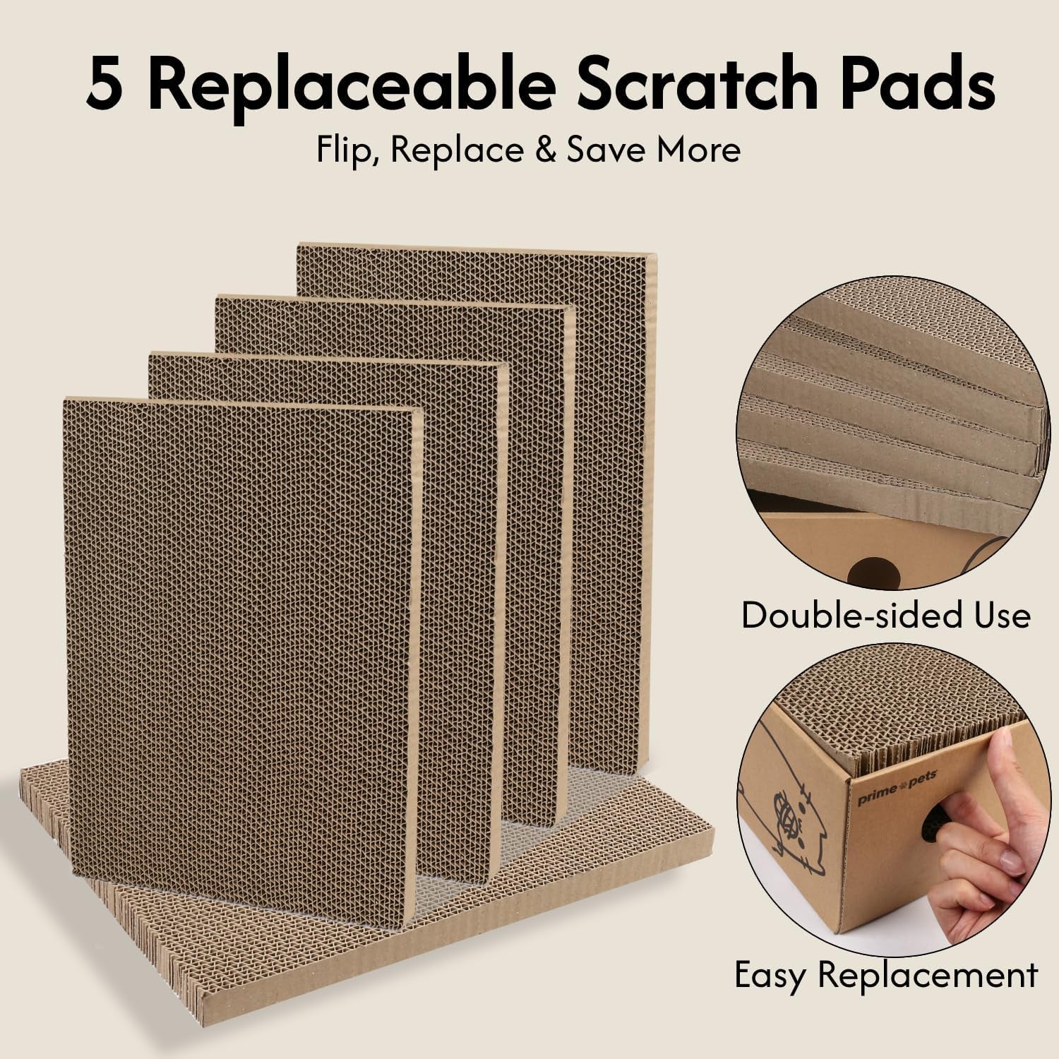 primepets-cardboard-cat-scratcher-box-xl-5-pack-pads-indoor-cats-bed-17x13x5-size-reversible-pads-smart-hole-design-catnip-included-low-mess-furniture-protection-multi-cat-friendly