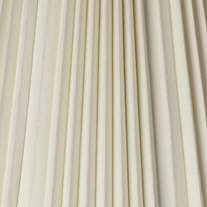 Hosea Extra Large Eggshell White Pleated Bell Shade 10X19X13X12.25 (Spider) | 10" Top X 19" Bottom X 12.25" High Replacement for Table + Floor Lamps Pre-Assembled Harp + Finial2