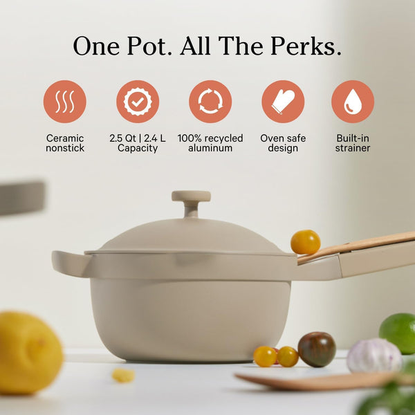 Our Place Mini Cookware Duo, 6-Piece Ceramic Nonstick Cookware Set | Ceramic Cookware Set with Mini Always Pan & Mini Perfect Pot; Pfas-Free, Induction & Oven Safe to 450°F, Non-Toxic Cookware3