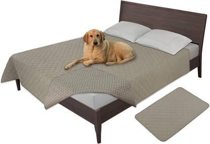 Easy-Going 100% Waterproof Dog Bed Cover, Non-Slip Pet Blanket for Furniture, Washable Couch Cover, Repleasement Sofa Cover (68X82 In,Gray)21