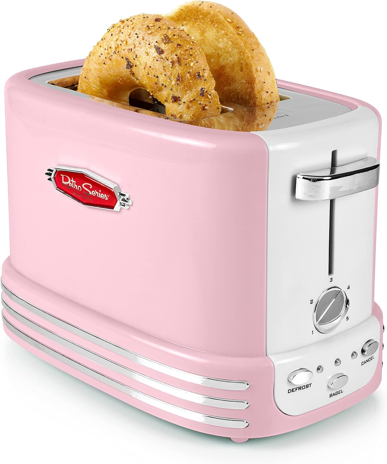 retro-countertop-microwave-oven-large-800-watt-0-9-cu-ft-12-pre-programmed-cooking-settings-digital-clock-kitchen-appliances-pink-retro-wide-2-slice-toaster-vintage-design