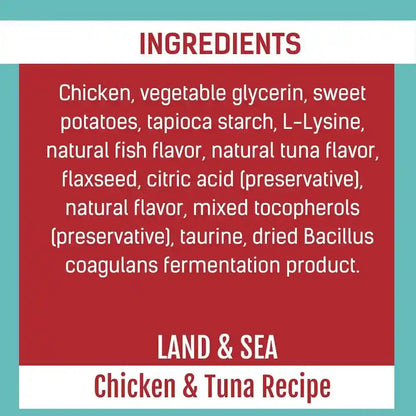 Get Naked Biteables Daily Soft Cat Treats for Essential Health, Chicken and Seafood Flavor, Made with Real Chicken, Support Cat'S Immune and Digestive System, Functional Kitten Treat, Grain-Free, 3Oz6