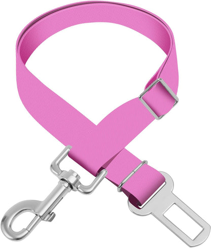 Adjustable Pet Cat and Dog Car Seat Belt，The Lanyard Is Flexible and Adjustable from 20 to 33 Inches (Floral)13
