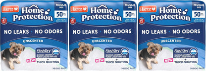 Hartz Home Protection Super Absorbent Odor Eliminating No Leaks Dog Pads, 50 Count11