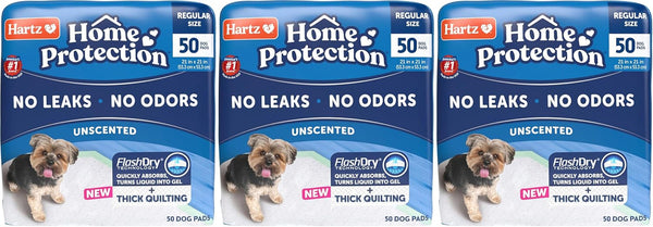 Hartz Home Protection Super Absorbent Odor Eliminating No Leaks Dog Pads, 50 Count11