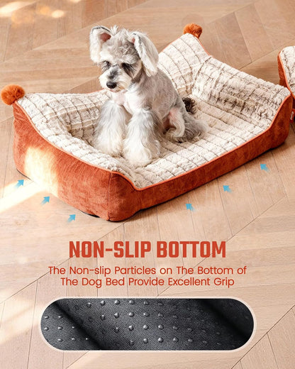 Orthopedic Dog Couch for Medium & Large Dogs, Waterproof Sofa Beds (43''×32''×8'')8