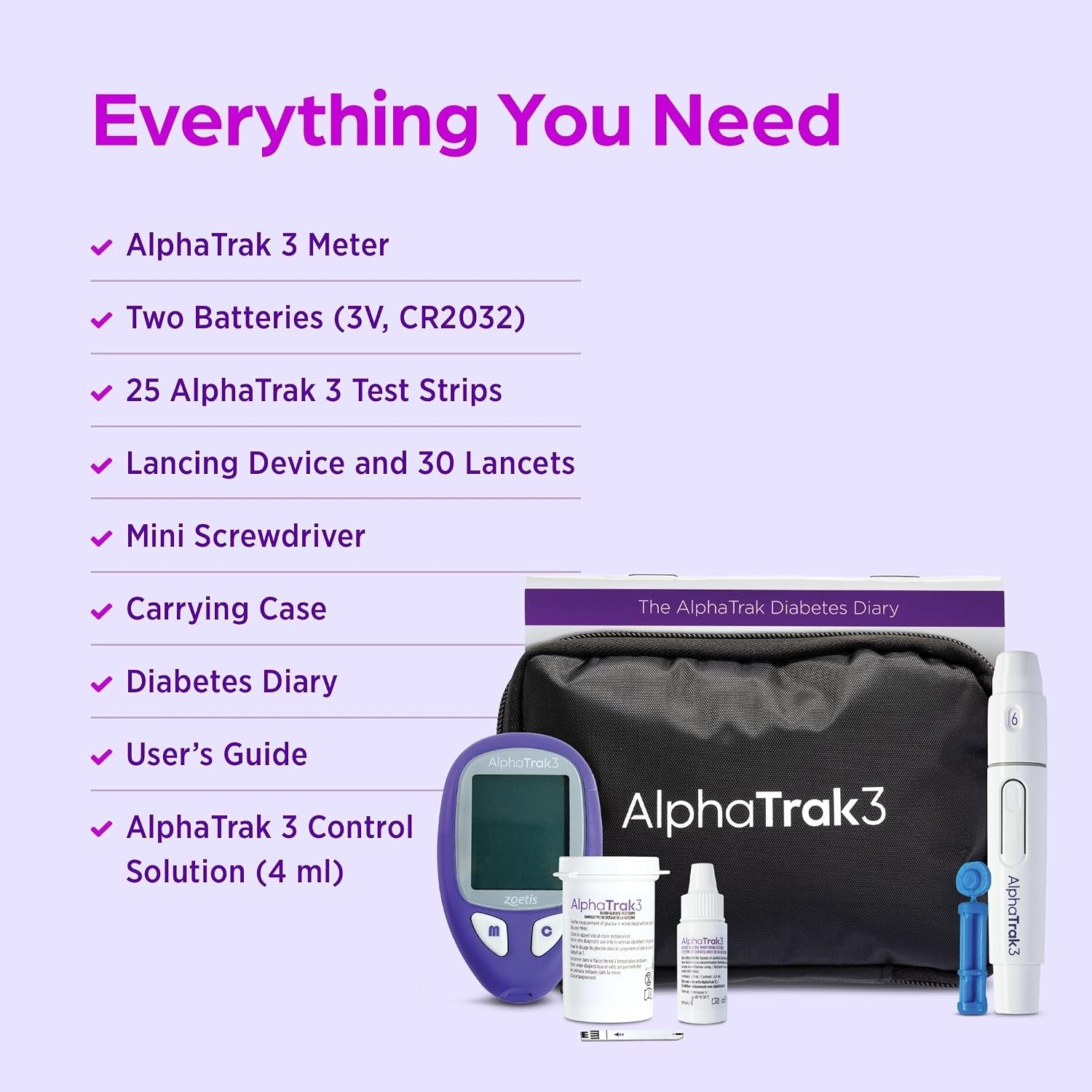 alphatrak3-blood-glucose-monitoring-kit-for-diabetic-dogs-cats-horses-8-piece-system-for-at-home-use-accurate-digital-results-in-5-seconds-or-less-mobile-app-tracking-uses-small-blood-sample