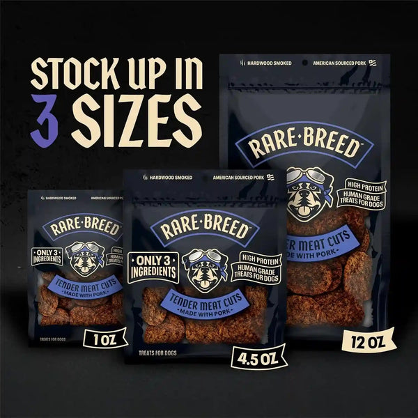 Rare Breed Real Meat Soft Pork Dog Treats - 12 Oz8